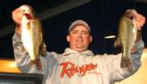 Central Division Co-angler of the Year Bill Gift ended day one in the second position at the Stren Series Championship.
