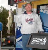 Todd Lee of Jasper, Ala., leads the Co-angler Division of the FLW Series on Smith Lake with a two-day total of 13-14.