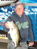 Co-angler Alan Moore moved from ninth to fifth on day three.