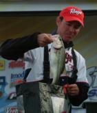 Jim Guzman scored his first top-10 finish with a third-place showing on Sam Rayburn.
