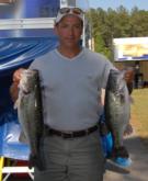 Local angler Mark Hutson of Moncks Corner, S.C., sight-fished 21 pounds, 2 ounces today to put him in third place with a three-day total of 49 pounds, 4 ounces.