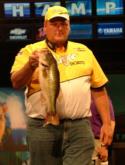 Jim Jones, familiar to Stren Series fans, leads Northern Division co-anglers at the TBF National Championship with a day-one catch of 11-12.
