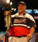 Representing the Central Division, Greg Cooper sits in second place with 29 pounds, 3 ounces of bass over two days.