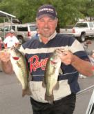 Stephen Smith leads the Co-angler Division for the second straight day with 28 pounds over two days.