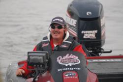Chevy pro David Fritts is a little worried about the rising water impacting his offshore fish.
