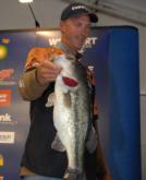 Duracell pro Andy Morgan of Dayton, Tenn., grabbed the second place position out of the starting gate today with five largemouths for 12 pounds, 15 ounces, including the day one big bass.