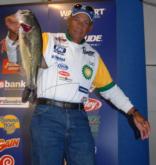 BP pro Alfred Williams of Jackson, Miss., qualified ninth with a two-day total of 18-13.