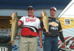 Pro Kelly Klemm and co-angler John Hammond finished second in their respective divisions.