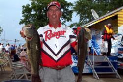 Tenth-place pro Nick Gainey of Charleston, S.C., 31-8. He caught 19-2 Thursday.