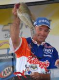 Kellogg's pro Clark Wendlandt of Leander, Texas, finished fourth with a three-day total of 51 pounds, 13 ounces for $28,603.00.