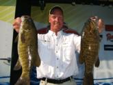 Mark Anthony moved up to the No. 1 spot on the New Hampshire team today with a two-day catch of 24 pounds, 1 ounce.