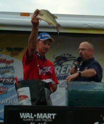 Eldon, Mo., pro Roger Fitzpatrick finished the Lake of the Ozarks event in fourth place.