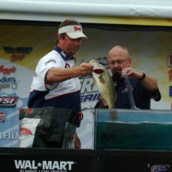 Osage Beach, Mo., pro Brian Maloney finished the Stren Series event on Lake of the Ozarks in second place.