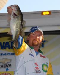 One of Kenney's fish that made up his final-day winning catch of 19 pounds.