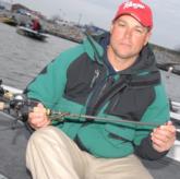 Greg Bohannan plans to play catch-up with a Carolina-rigged lizard on day two.