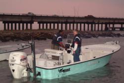 The second day of Redfish Series action at Port Lavaca commences.