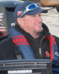 Fifth place pro Greg Pugh is committed to the sight-fishing game at Santee.