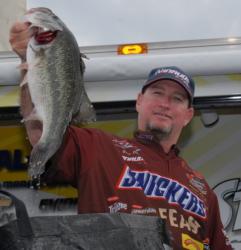 Greg Pugh of Cullman, Ala., continued his sight-fishing ways in Lake Moultrie on day four to catch 20 pounds, 5 ounces and finish second with a four-day total of 84-8.