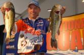 Kellogg's pro Clark Wendlandt of Leander, Texas, is tied for fourth place at 14 pounds, 4 ounces.