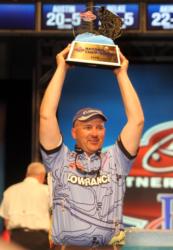 Craig Fredrychowski of Lexington, S.C., representing the Southern Division, topped all co-anglers at the 2008 TBF Championship.