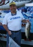 In third on the co-angler side is Michael Radake with a limit weighing 15-11.