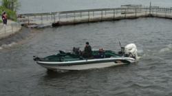 A good number of anglers once again chose to fish Pike Bay. 
