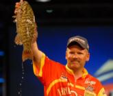St. Clair expert Mark Modrak of China Township, Mich., rallied to third place on day four with an 18-pound, 11-ounce limit.