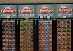Berkley has a wide variety of tackle on display at the Family Fun Zone and Outdoor Show.