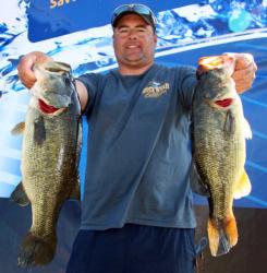 A mixed program of Senkos and tubes gave Kenneth Roderick the co-angler lead.