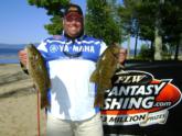 Mike Kane is tops in Connecticut thanks to his day-one catch of 10 pounds.