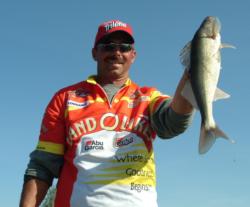 Pro Todd Frank finished the 2008 FLW Walleye Tour Championship in third place.