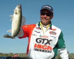Chris Gilman finished fifth in the Pro Division with a two-day total of 22 pounds, 12 ounces.