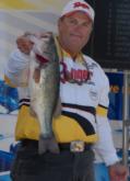 Lendell Martin of Nacogdoches, La., moved up from fifth to second on day two thanks to a four-bass catch that weighed 15 pounds, 8 ounces.