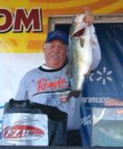 Co-angler Kenneth Pellerin caught 20 pounds, 5 ounces on day three and finished the tournament in fourth place.