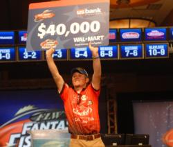 In May of 2008, Blaylock won the Co-angler Division of the Walmart Open in his home state of Arkansas.