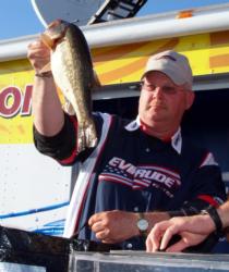 After a 14-year absence from tournament fishing, co-angler David Keithahn of Patterson, Calif., is back big time with a top-10 finish at Clear Lake.