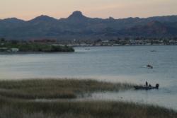 FLW Series anglers prepare for the start of day-three competition on Lake Havasu.