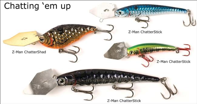 ChatterBaits for walleyes