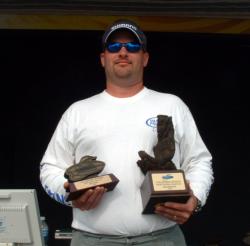 William Kees Jr. of Coalfield, Tenn., earned $1,981 as the co-angler winner of the April 18 BFL Volunteer Division event.