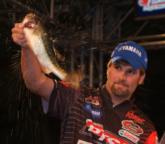 Making his fifth FLW Tour top 10, co-angler Spencer Shuffield finished the National Guard Open in third place. 