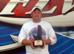 Marcus Corbett of Anniston, Ala., earned $2,078 as the co-angler winner of the May 9 BFL Dixie Division event.
