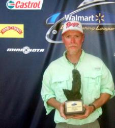Arthur Ferguson of Lexington, N.C., earned $1,981 as the co-angler winner of the May 9 BFL North Carolina Division event.