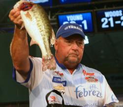 Mayfield, Ky., pro David Young finished the tournament in second place with 39 pounds, 10 ounces.