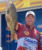 Derek Strub of Elora, Ont., is in fourth place after day one with 20 pounds, 1 ounce. 