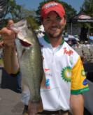 Kevin Koone of Greenbrier, Ark., finished second in the FLW Series BP Eastern Division event on Lake Dardanelle with a three-day total of 24 pounds, 10 ounces.