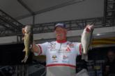 Tom Mann, Jr., of Buford, Ga., moved into third place with a two-day total of 23 pounds, 6 ounces.