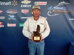 Brian Gambill of Sachse, Texas, earned $2,055 as the co-angler winner of the Sept. 19-20 BFL Cowboy Division event. 