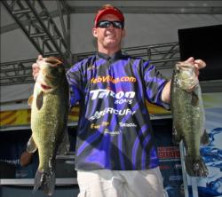 Third place pro Charlie Weyer targeted a specific type of vegetation and caught 24-7.