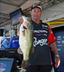 California pro Mike Folkestad caught the day