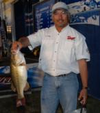 Lloyd Pickett of Bartlett, Tenn., is in the fourth place spot with a two-day total of 31 pounds, 13 ounces.